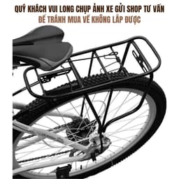 Baga xe đạp tải trọng lớn 100kg, ĐẨY ĐỦ ỐC VÍT TỰ LẮP - BG-02 3