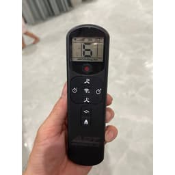 Điều Khiển  Quạt Trần ADT Động cơ DC 599. Hiển Thị Nhiệt Độ, Cấp Độ Gió và Mức Pin 2