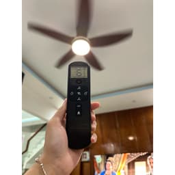 Điều Khiển  Quạt Trần ADT Động cơ DC 599. Hiển Thị Nhiệt Độ, Cấp Độ Gió và Mức Pin 5