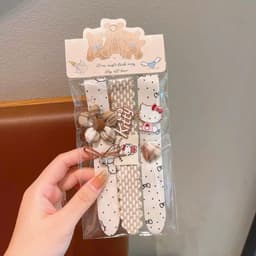 Combo  Dán tóc cho bé kurumi dễ thương cho bé. Phụ kiện tóc Cài Tóc 5