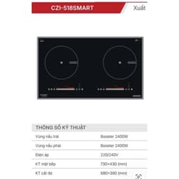 Bếp từ Canzy nhập khẩu | Inverter thế hệ mới cao cấp, BH 3 NĂM 4