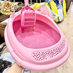 Bồn Cát Vệ Sinh Cho Mèo Size L 0-6kg Kèm Xẻng Xúc Cát | YLP Market 5