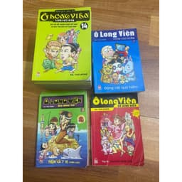 Combo 22q vở ô long viện bộ kinh điển, linh vật sống, vườn thú hiếm, gia đình vui 2