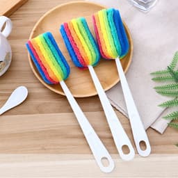 Cọ Vệ Sinh Cốc 7 Màu - Cây Cọ Rửa Ly, Cốc, Bình, Hũ Nhỏ 9