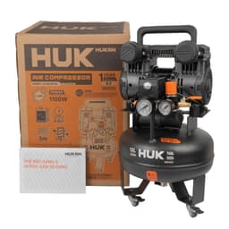 Máy nén khí Không Dầu HUKAN G3-NKKD12L,Dung tích 12 lít - 1.5HP Công suất 1100w - 42 Giây đầy bình 9