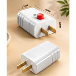 Phích Cắm Điện Có Công Tắc - Hạn Chế Tia Lửa Điện 10A 250VCC 4