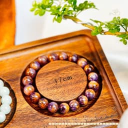Ngọc Đan Tâm - Vòng Tay Auralite S23 10mm VVIP 4