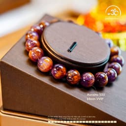 Ngọc Đan Tâm - Vòng Tay Auralite S23 10mm VVIP 2