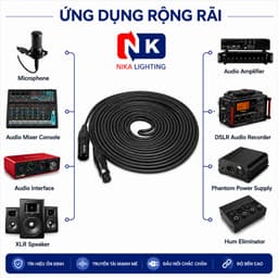 Dây Tín Hiệu DMX 100m/200m Cho Đèn Sân Khấu, DMX Beam, Moving Head, PAR LED, Ánh Sáng Sự Kiện 2