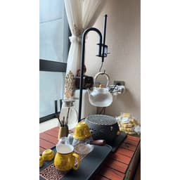 Giá Treo ấm Có Thể Điều Chỉnh Lên Xuống, Chiều Cao 60cm, Móc Gia Đình Nhật Bản Xung Quanh Bếp Trà 9
