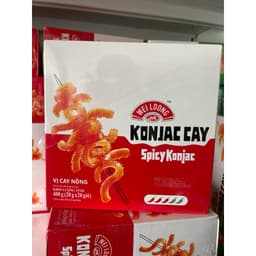 Hộp 20 gói mực chay Midas Konjac vị cay tê-28gr/gói siêu ngon chính hãng 4