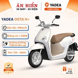 Xe máy điện YADEA OSTA H+ Xe điện Ân Hiển 2