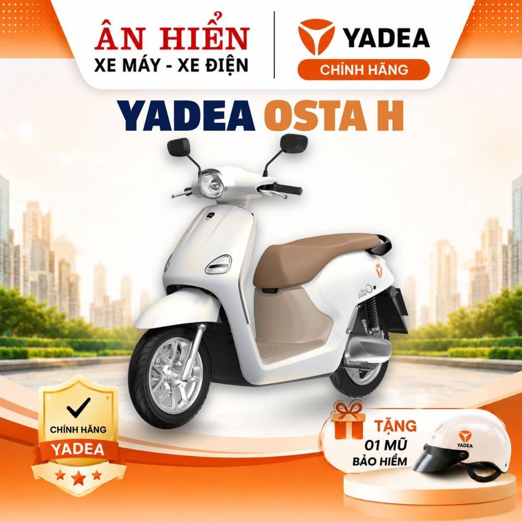 Xe máy điện YADEA OSTA H+ Xe điện Ân Hiển