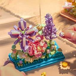 Mô hình lắp ráp khối xây dựng SAMSOCBEXIU tặng kèm hộp đựng trưng bày 4