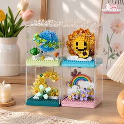 Mô hình lắp ráp khối xây dựng SAMSOCBEXIU tặng kèm hộp đựng trưng bày 8