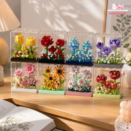 Mô hình lắp ráp khối xây dựng SAMSOCBEXIU tặng kèm hộp đựng trưng bày 9