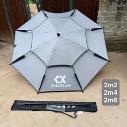 Ô Dù Câu Cá Che Mưa Nắng, Dã Ngoại CHUXIAN Mã B2 Đủ Màu, Nhiều Size, 2 Tầng Tiện Lợi, PH_FIS 5