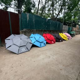 Ô Dù Câu Cá Che Mưa Nắng, Dã Ngoại CHUXIAN Mã B2 Đủ Màu, Nhiều Size, 2 Tầng Tiện Lợi, PH_FIS 2