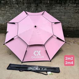 Ô Dù Câu Cá Che Mưa Nắng, Dã Ngoại CHUXIAN Mã B2 Đủ Màu, Nhiều Size, 2 Tầng Tiện Lợi, PH_FIS 4