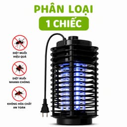 Đèn Bắt Muỗi Killer Nhật Bản Ánh Sáng Xanh UV Diệt Muỗi Côn Trùng Hiệu Quả Hoạt Động Tiết Kiệm Điện GD391 8