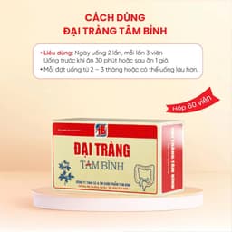 [Đánh giá] Đại tràng Tâm Bình - Hỗ trợ giảm triệu chứng của viêm đại tràng cấp và mạn tính, đau bụng, đầy hơi, tiêu chảy 2
