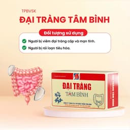 [Đánh giá] Đại tràng Tâm Bình - Hỗ trợ giảm triệu chứng của viêm đại tràng cấp và mạn tính, đau bụng, đầy hơi, tiêu chảy 1