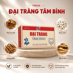 [Đánh giá] Đại tràng Tâm Bình - Hỗ trợ giảm triệu chứng của viêm đại tràng cấp và mạn tính, đau bụng, đầy hơi, tiêu chảy 3