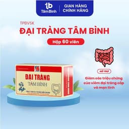 [Đánh giá] Đại tràng Tâm Bình - Hỗ trợ giảm triệu chứng của viêm đại tràng cấp và mạn tính, đau bụng, đầy hơi, tiêu chảy 5