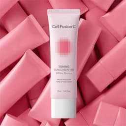 Kem Chống Nắng Nâng Tone Cell Fusion C Toning Suncreen 100 SPF 50+PA++++Hàn Quốc dưỡng trắng mờ thâm 50ml 1