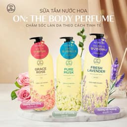 Sữa tắm On The Body 900g 875ml của Hàn Quốc có nhiều mùi shop Hong1008 bán chạy số 1 Hàn Quốc 6