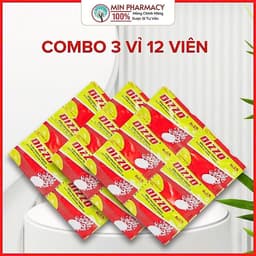 Viên Sủi Làm Hỗ trợ tiêu hoá Giảm đầy hơi, khó tiêu, ợ chua DIZZO Effervescent Vị Cam 2