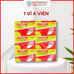Viên Sủi Làm Hỗ trợ tiêu hoá Giảm đầy hơi, khó tiêu, ợ chua DIZZO Effervescent Vị Cam 3