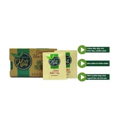 TRÀ GỪNG VÀ MẬT ONG HATI (Hộp 24 gói) - Hỗ trợ tieu hóa, ấm bụng, giảm ho. 2