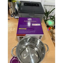 Nồi Inox Cao Cấp Aulux SPP-22 Size 22cm - Vung Kính Cường Lực, Dùng Được Mọi Loại Bếp (Bếp Từ, Bếp Hồng Ngoại, Bếp Gas) 3