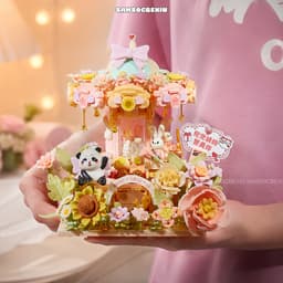 Mô hình lắp ráp vòng đu quay CAROUSEL quà tặng độc đáo các dịp lễ 2