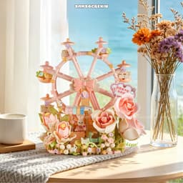 Mô hình lắp ráp vòng đu quay CAROUSEL quà tặng độc đáo các dịp lễ 4