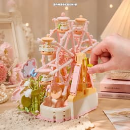 Mô hình lắp ráp vòng đu quay CAROUSEL quà tặng độc đáo các dịp lễ 6