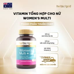Viên Uống Women's Multi+ Herbs of Gold (60 Viên) 1