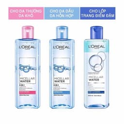 Nước Tẩy Trang Loreal - L'Oreal Paris 3-in-1 Micellar Water 400ml 1