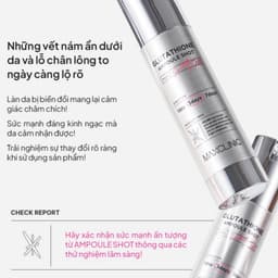 MAXCLINIC Glutathione Ampoule Shot Tinh Chất Serum Dưỡng Sáng-Cải Thiện Nếp Nhăn Daily_ 3 Days 50ml 8