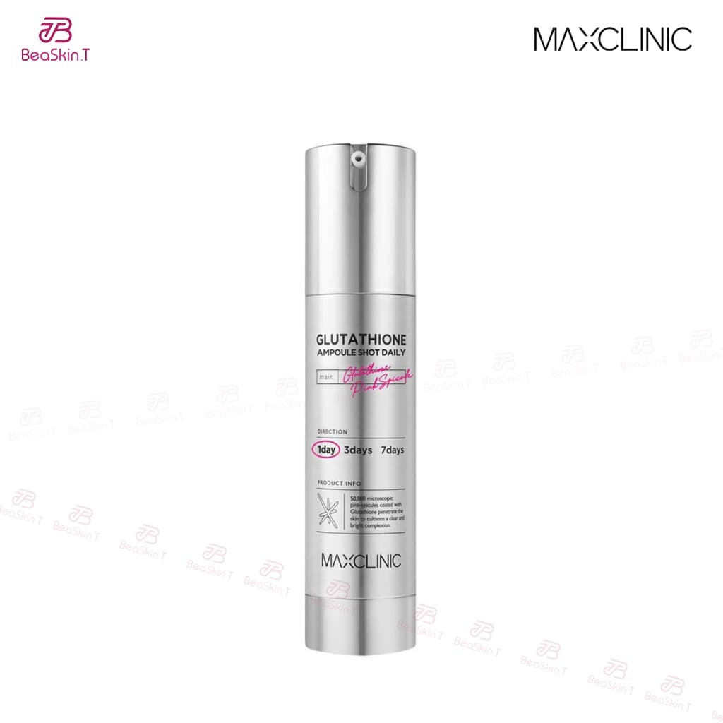 MAXCLINIC Glutathione Ampoule Shot Tinh Chất Serum Dưỡng Sáng-Cải Thiện Nếp Nhăn Daily_ 3 Days 50ml