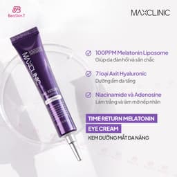 MAXCLINIC Time Return Kem Dưỡng Mắt Đa Năng Melatonin Eye Cream 20g 3