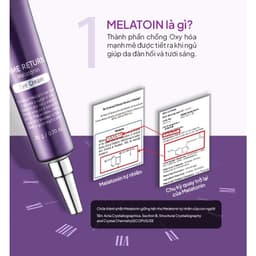 MAXCLINIC Time Return Kem Dưỡng Mắt Đa Năng Melatonin Eye Cream 20g 8
