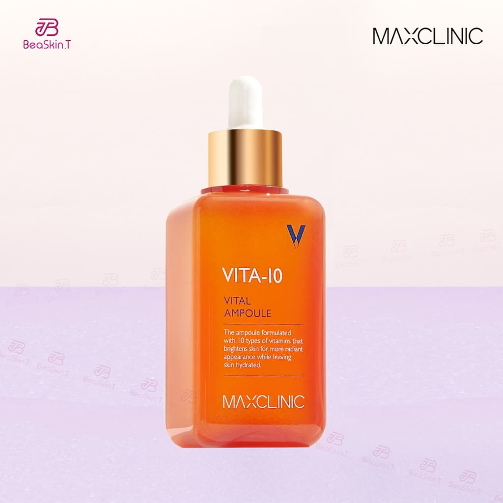 MAXCLINIC Vita-10 Vital Ampoule Tinh Chất Dưỡng Sáng Mờ Thâm Maxclinic Vita-10 Vital Ampoule 100ml