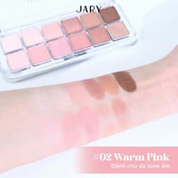 Bảng Phấn Mắt 12 ô Jary Dream Star Eyeshadow Palette trang điểm tự nhiên bền màu 4