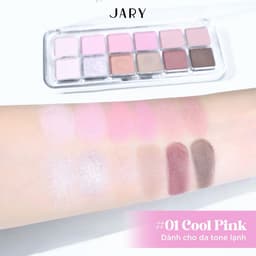 Bảng Phấn Mắt 12 ô Jary Dream Star Eyeshadow Palette trang điểm tự nhiên bền màu 2