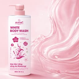 Sữa Tắm Trắng Sáng Da Hatomugi Avatar 800ml - Làm sạch cơ thể, dưỡng ẩm cho da mềm mại và sáng mịn 4