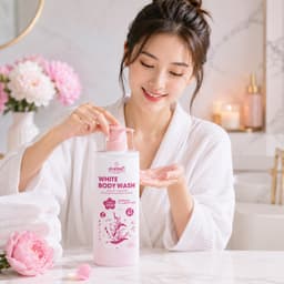Sữa Tắm Trắng Sáng Da Hatomugi Avatar 800ml - Làm sạch cơ thể, dưỡng ẩm cho da mềm mại và sáng mịn 3