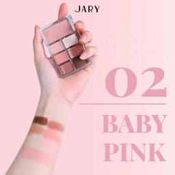 Bảng phấn má và mắt 7 ô Jary New Vision Cheeks Eyeshadow Palette 2