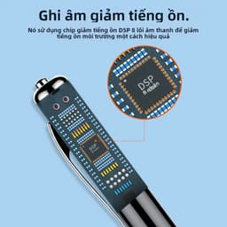 Bút Ghi Chuyên Nghiệp VR-256GB WAV 192Kbps Pin 15H Hỗ Trợ Nghe Nhạc MP3 UDisk Kiêm Bút Ký Tên Lịch Lãm Tinh Tế 3